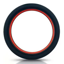 Beast Rings Cockring silicone Beast Rings 36mm Noir-Rouge